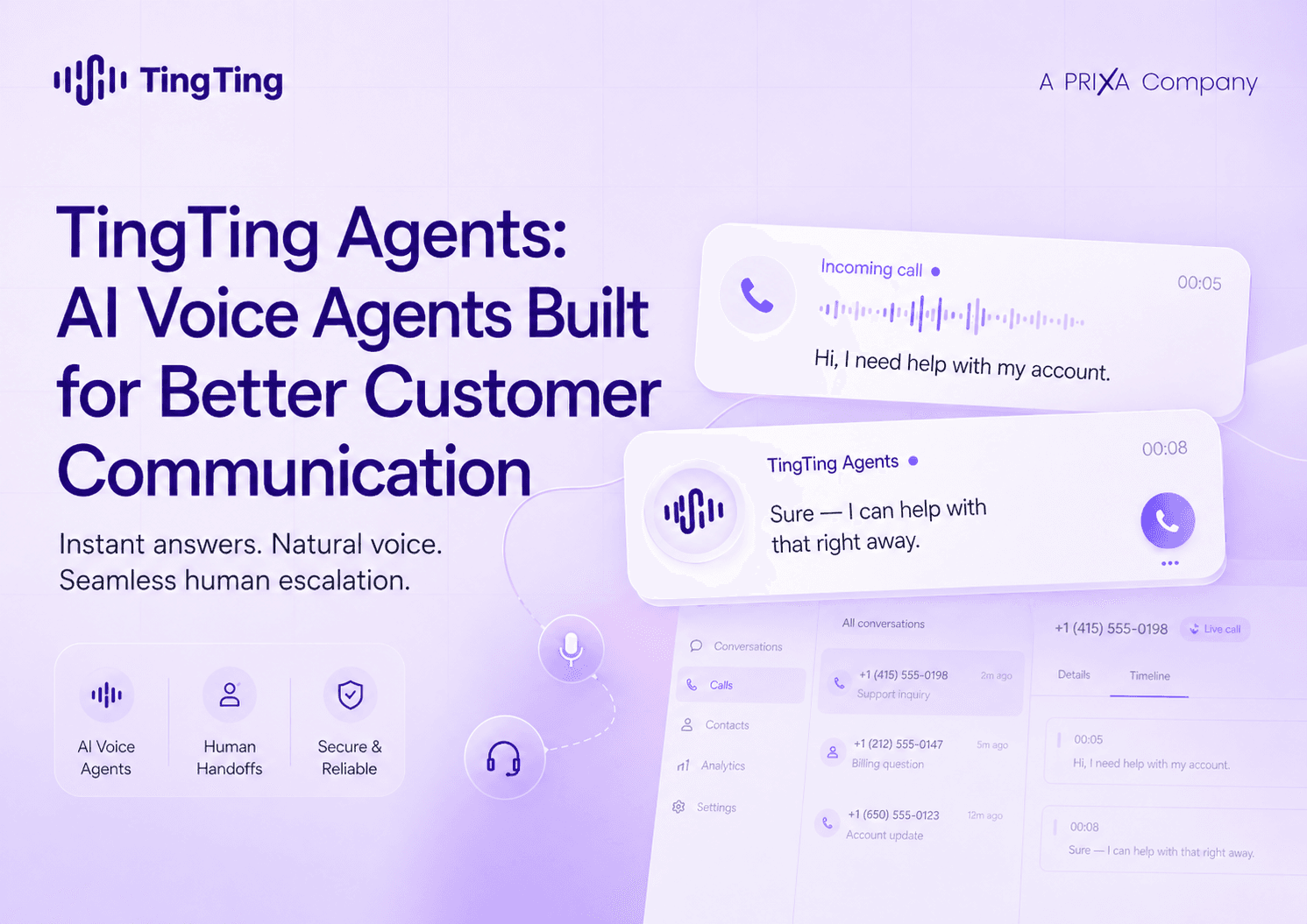 TingTing Agents: AI Voice Agents Built for Better Customer Communication