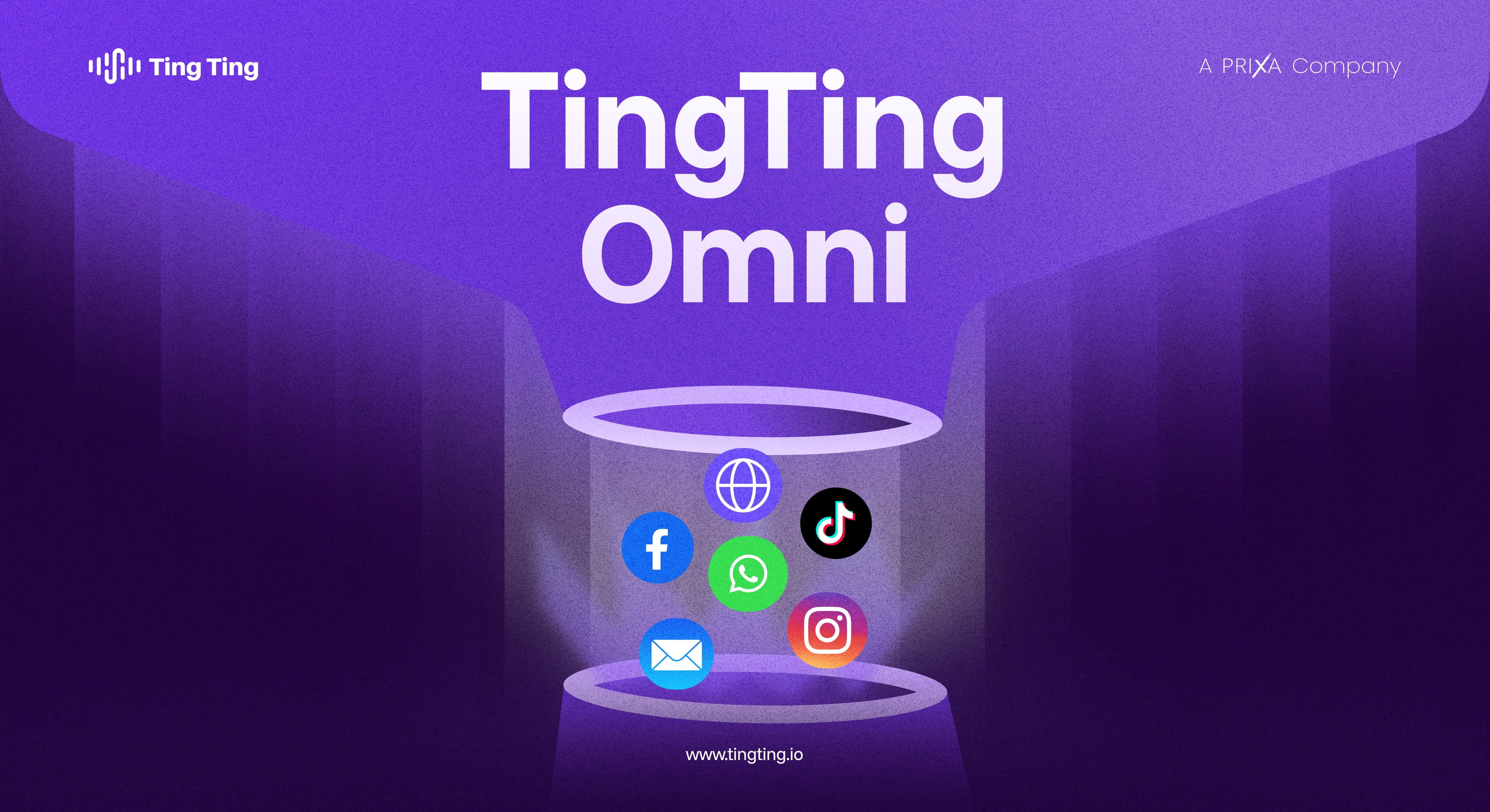 Introducing TingTing Omni. One Platform for Every Customer Conversation.