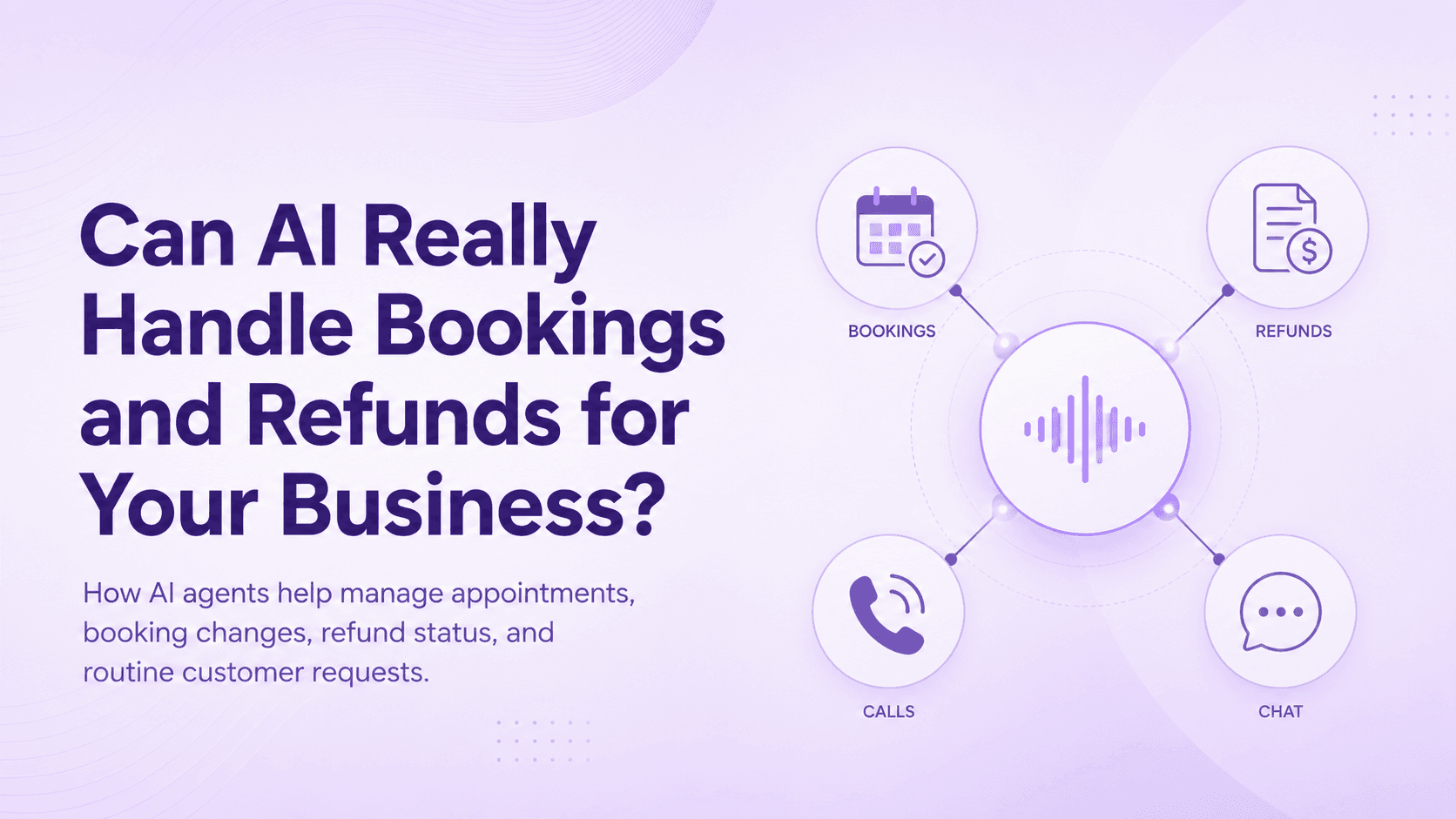 Can AI Really Handle Bookings and Refunds for Your Business?
