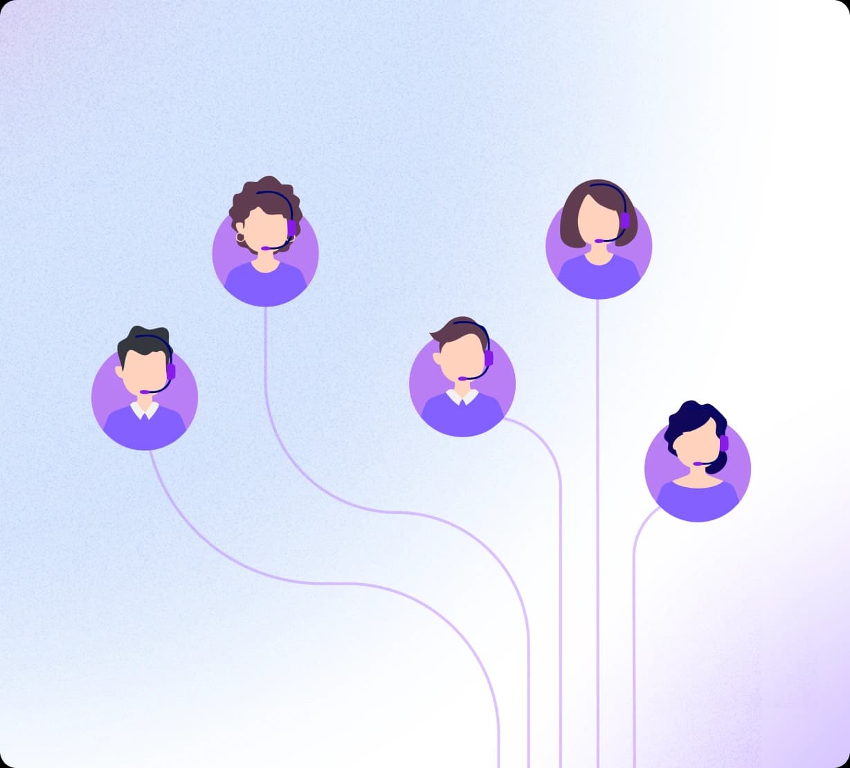 Handles unlimited concurrent calls